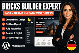 build a fast, german wordpress website using bricks builder
