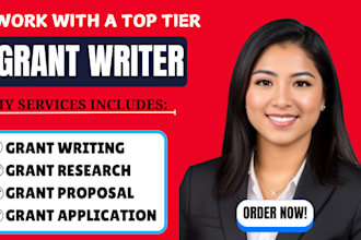 do grant research, write a winning grant proposal and grant submission