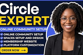 setup circle community circle online course circle so online community expert