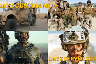 build dayz server setup, dayz mod, dayz script, dayz assets, dayz clothing