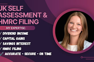 file your UK self assessment tax return for dividend, capital gains and savings