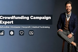 create, promote your medical charity nonprofit campaign, gofundme, kickstarter