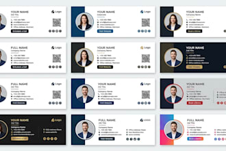 design email signature for company