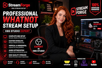 design professional whatnot stream overlays and obs graphics