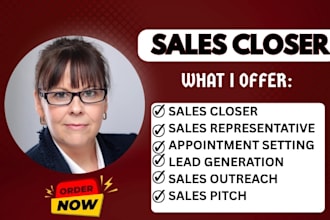 sales closer sales representative salesperson appointment setter sales lead