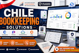 manage chile bookkeeping with contaline, prixus, contaenlinea and clay