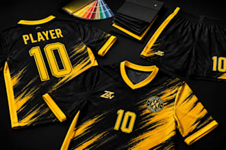 design custom sports jersey uniform and apparel for your team or brand