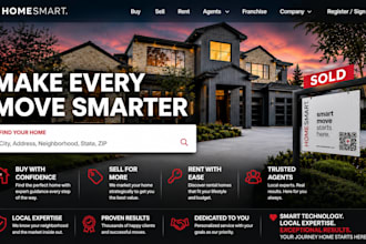 redesign wix real estate website wix realtor property website