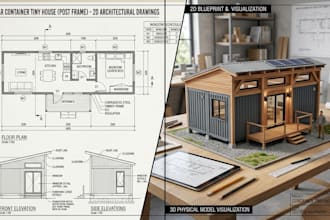design energy efficient shipping container homes, tiny modular post frame house