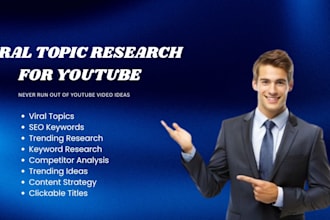 research youtube video, video ideas, and content ideas