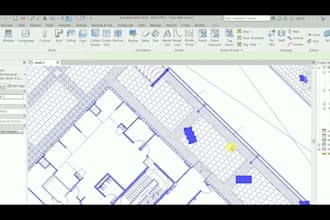 convert PDF, sketch or autocad drawings into revit bim models