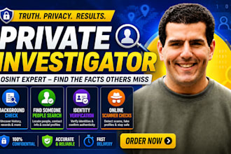 do private investigator background check osint find someone people search online