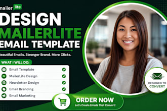 design mailerlite email template newsletter design email branding mailerlite