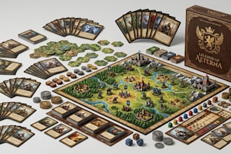 create custom board game card game tabletop game tcg artwork and rulebook