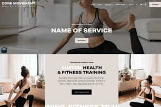 build squarespace pilates studio website fitness web yoga website class booking