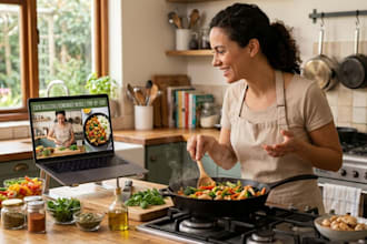 teach you how to cook delicious homemade meals step by step online