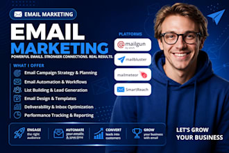 setup mailbluster mailmeteor smartreach emailoctopus mailgun email marketing