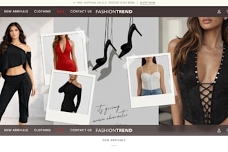 build shopify clothing store design shopify fashion website clothing store brand