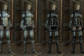 create weapons, armor for skyrim se ae mods or fallout 4, ffxiv mod