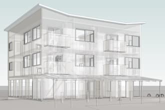 create professional revit bim models for architectural projects
