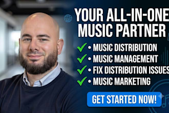 music distribution, music manager, fix distribution issues, and music marketing