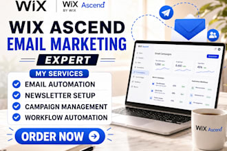 do wix ascend email marketing wix automation newsletter campaign setup workflows