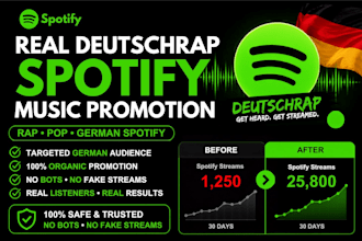 promote real deutschrap spotify music track promotion rap pop german spotify de