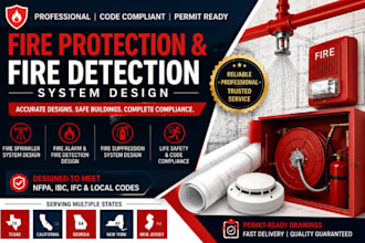 tx, ca, ga, ny, USA professional fire protection, fire detection system design