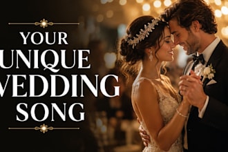 create a personalized wedding song they will never forget