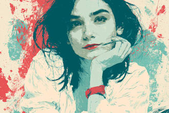 draw high quality vector portraits
