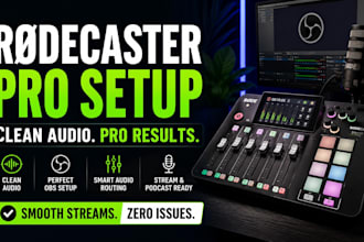 configure rodecaster pro 2 with obs for podcasters and streamers