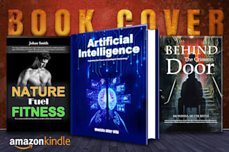 design unique paperback cover and ebook cover