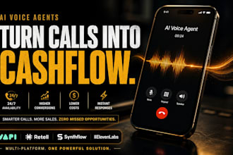 build an ai voice agent using vapi, retell, synthflow and elevenlabs voice agent