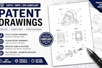 create uspto  patent drawings