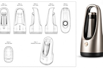 create design patent drawings, patent illustration for patent application filing