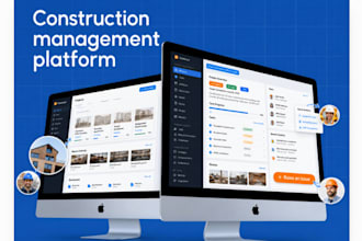 build advanced construction app, construction management app with smart analytic
