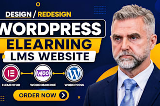 build wordpress elearning, lms and educational website with tutor lms pro