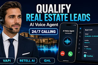 build a real estate ai voice agent for lead qualification and booking automation