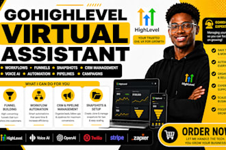 gohighlevel virtual assistant ghl workflow funnels voice ai automation snapshots