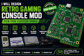 design game boy ips, usbc charging, and custom mod pcbs