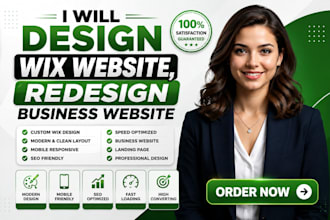 design wix website wix redesign wix business website