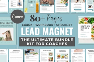 design canva lead magnet ebook workbook for coaches consultants freebie