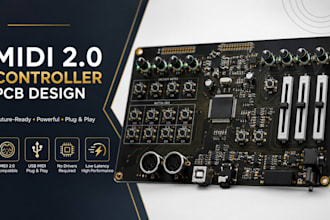 design midi 2 0 controller pcb compatible hardware usb midi driver install read