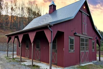design 2d barndominium floor plans, pole barn and plan drawings for city permit