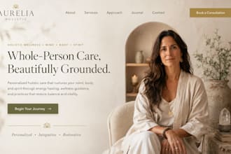design squarespace holistic website reiki energy healing spiritual coach website