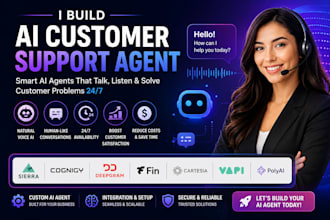 build ai customer support agent sierra cognigy deepgram fin cartesia vapi polyai