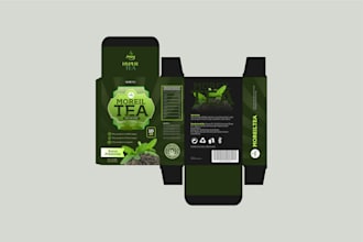 design a aesthetic packaging for any box or bottle any size