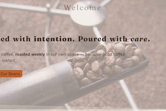 create a landing page for businesses using wordpress