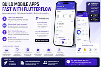 build your mobile app fast using flutterflow