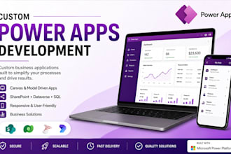 build a custom microsoft power apps business application